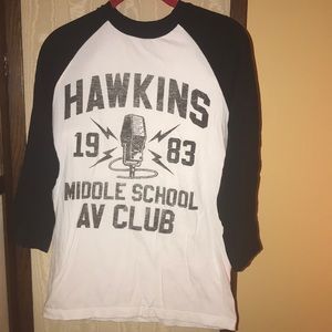 Stranger things shirt 🖤